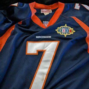 Authentic Elway Superbowl Jersey